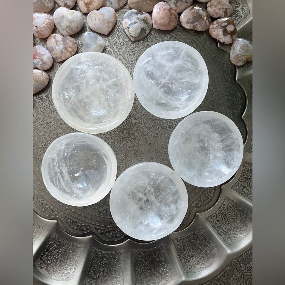 Crystal quartz bowl - Picture 5 of 8